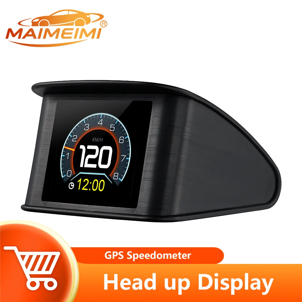 Enhanced OBD2 Digital HUD Speedometer & Vehicle Monitoring Display