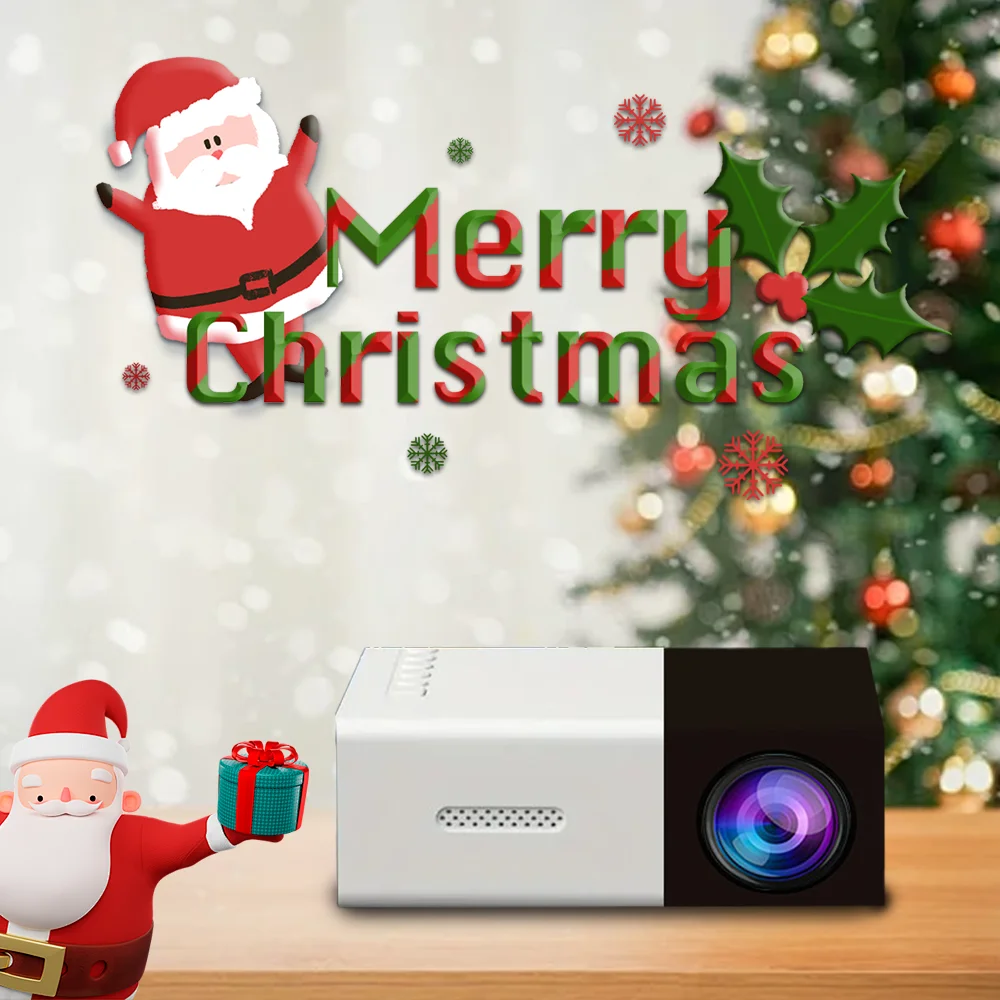 Mini Led Projector Equip 72 Inch Screen and Bracket