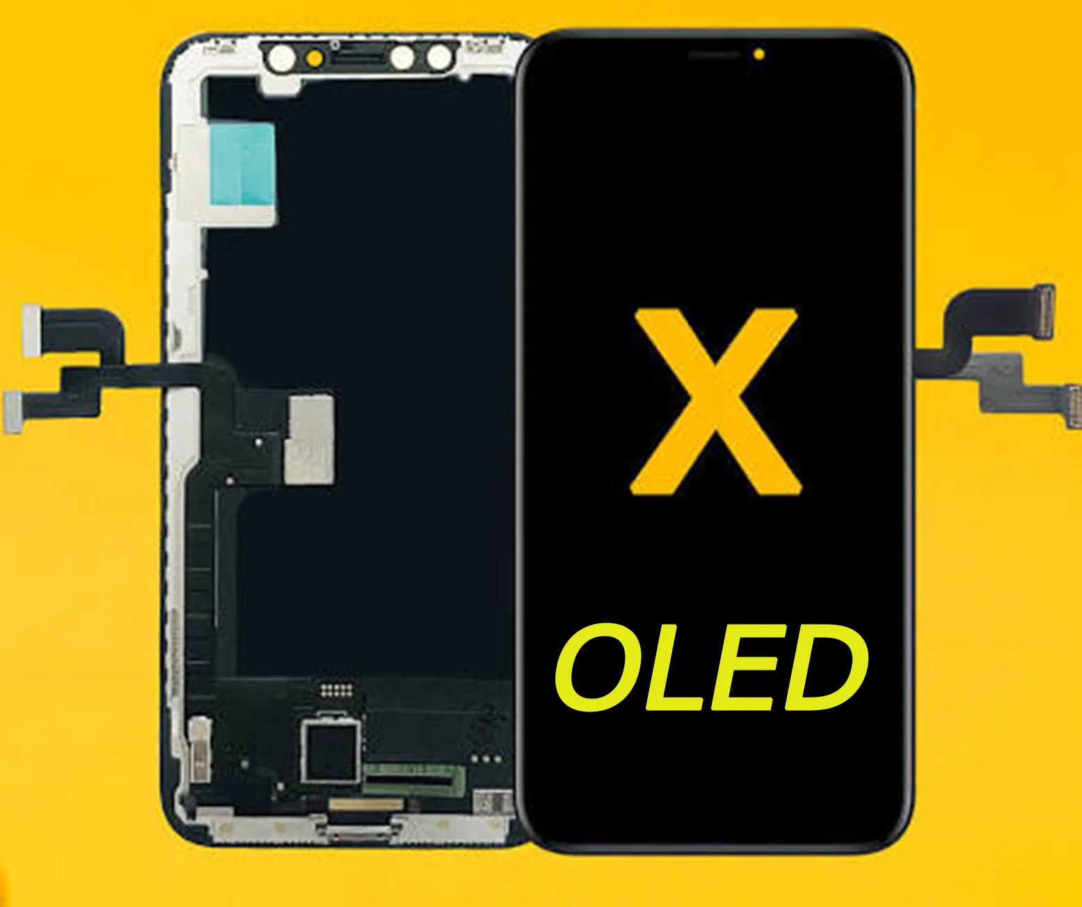 100% TESTED OLED For iPhone X XR 11 LCD Display XS Max Screen Digitizer Assembly Replacement little Defective | Мобильные телефоны