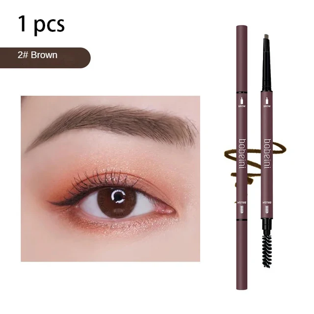 6Colors Ultra Fine Eyebrow Pencil Waterproof Easy To Color Eyebrow
