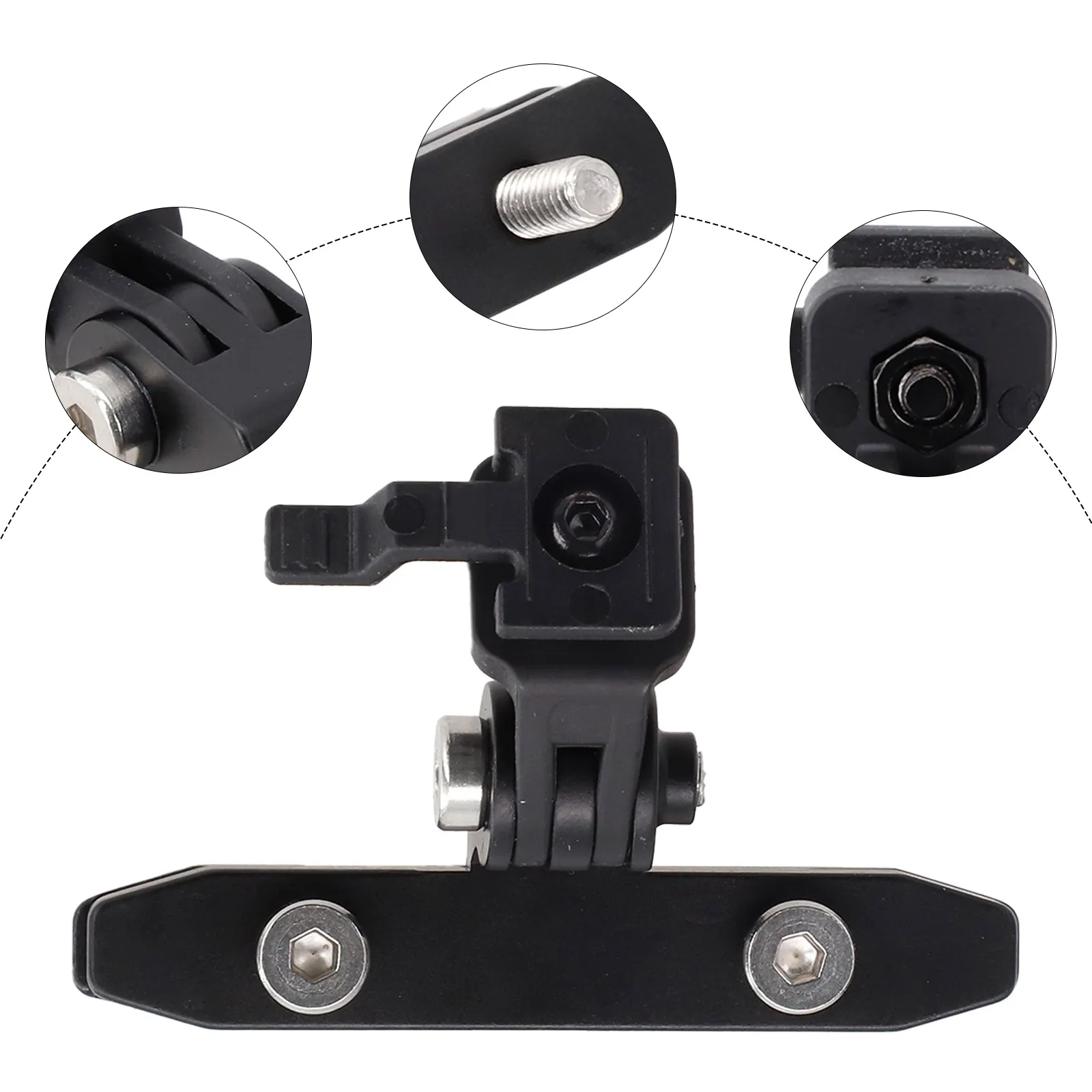 Description Picture 6 of itemBicycle Saddle Light Mount For Trek Bontrager Rear Light Holders Aluminum Alloy Brackets Bike Support Stand Cycling Accessories