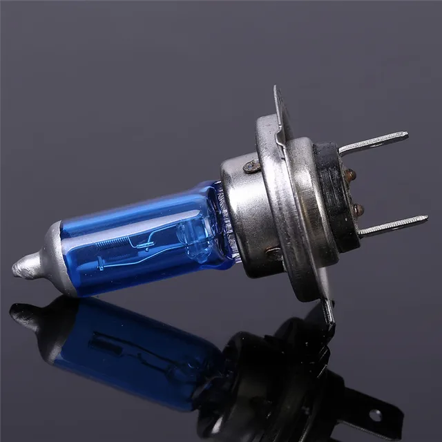 Kit de faros delanteros para coche, lámpara de xenón superbrillante, halógeno, 12V, H1, H4, H7, 100W, 6000K, 2 piezas - Imagen 5