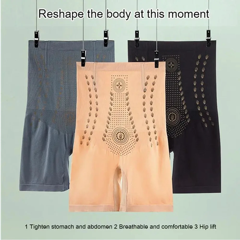 

Fiber Restoration Shaper Ionstech High Waisted Fiber Shaper Underwear Women Tummy Control Panties for women Butt Tightening