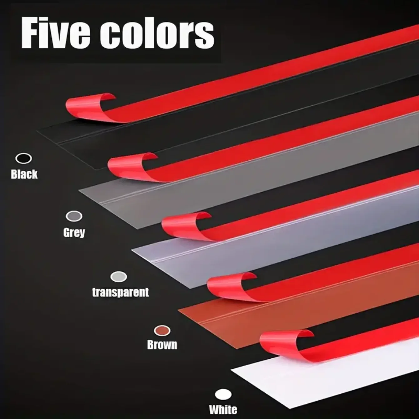 5M Self-Adhesive Weatherproof Door and Window Seal Strip
