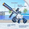 M416 Water Gun Electric Automatic Airsoft Pistol Spurt Fire Water Guns Swimming Pool Beach Party Game Outdoor Water Toy for Kid 2