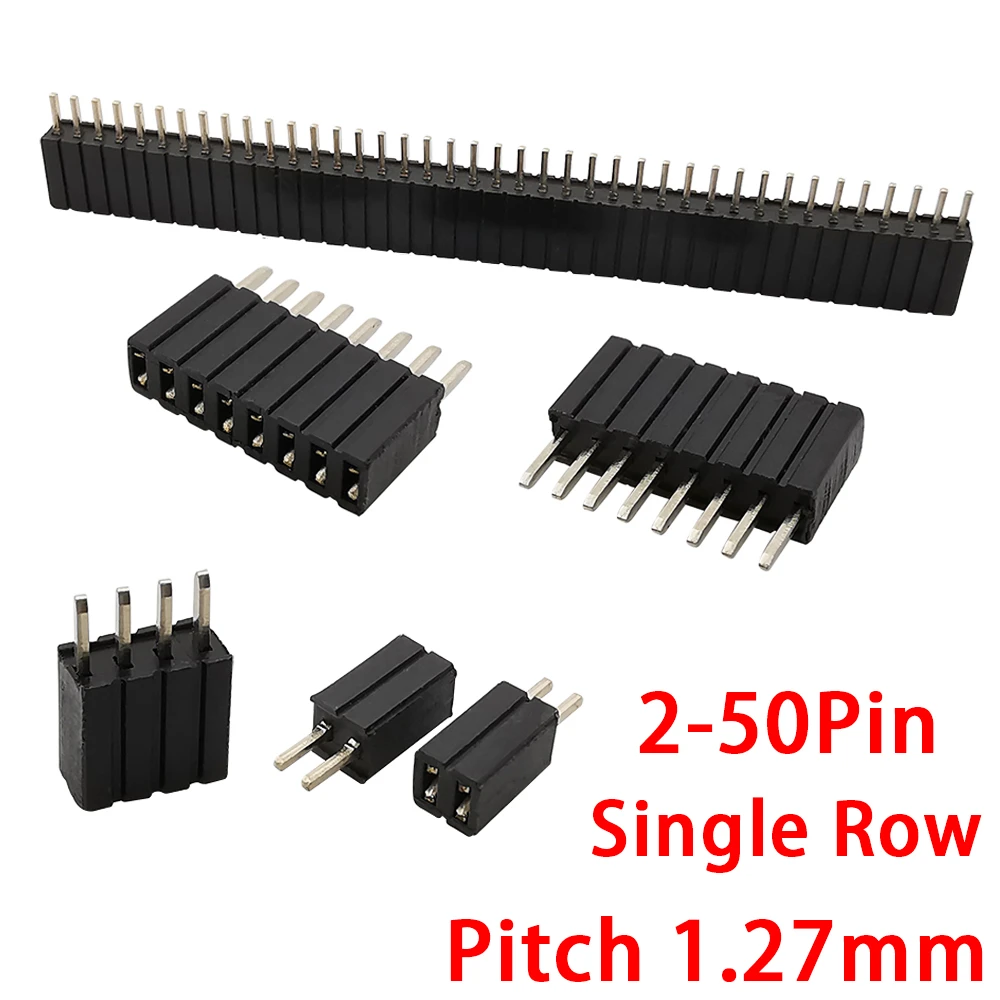 Pin Header Connector Strip Arduino | Header Connector Female Arduino ...