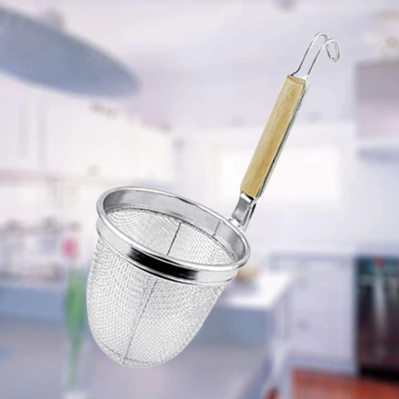 Noodle Strainer Stainless Steel Noodle Basket Multifunction Serving Basket Kitchen Strainer Drainer Kitchen Utensil