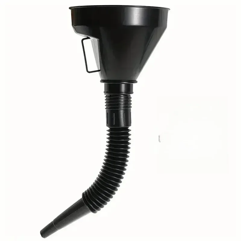 Multi Functional Flexible Automotive Fuel Funnel with Wide Bandwidth and Handle for Easy Oil Change and Leakage Prevention