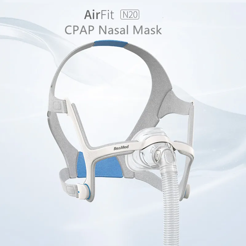 Description Picture 3 of itemOriginal AirFit N20 Nasal Mask with Headgear Anti-snoring Device CPAP Nasal Mask Home Use Non-invasive Sleep Breathing Mask