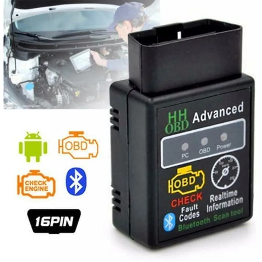 

Car Auto Diagnostic Scan Tool ODB2 OBDII Diagnostic Scanner Code Reader ELM327 Bluetooth for Android Scanner