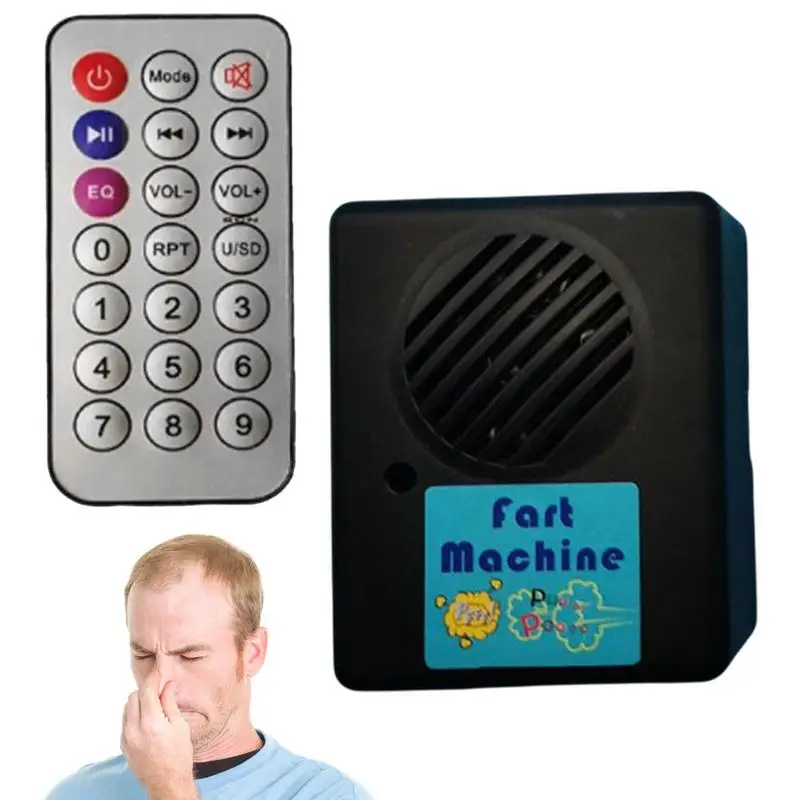 Fart Machine Portable Remote Fart Noise Maker Wireless Controlled Farting Prank Toys For Party