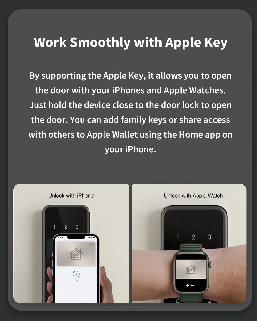 Smart Door Lock A100 Pro Fingerprint Lock APP Bluetooth Password NFC 7 Unlock Wa
