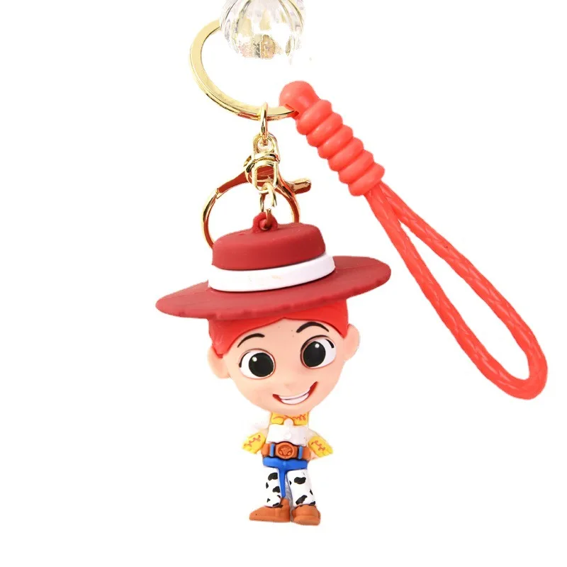Toy Story Cute Three Eyes Alien Keyring Pendant Kawaii KeychainBag Accessories Decorative Gift Key Chain Girls 6
