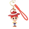 Toy Story Cute Three Eyes Alien Keyring Pendant Kawaii KeychainBag Accessories Decorative Gift Key Chain Girls 6