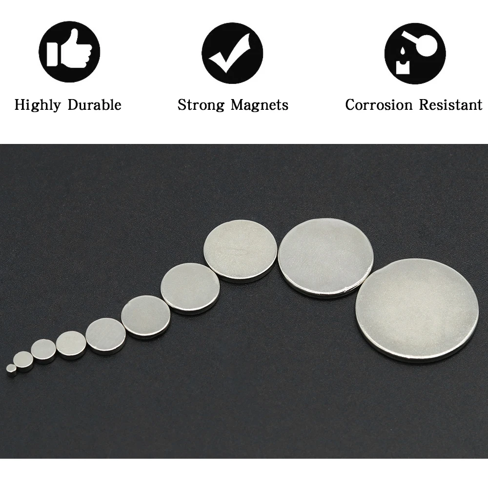 5x2 6x2 10x2 20x2mm N35 Superstarker runder Magnet NdfeB Leistungsstarker Permanentmagnet imanes Kühlschrankmagnet Neodym-Magnet – Detail 3