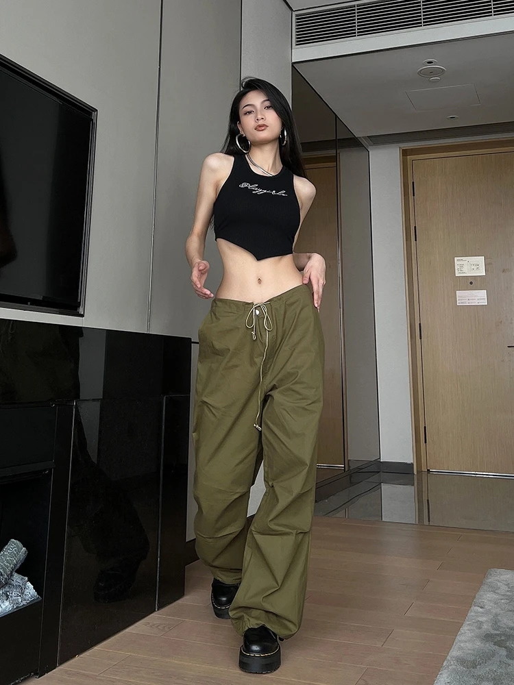 jaded london パラシュートパンツ ワイドパンツ パンツ Jaded London パラシュートパンツ（JADED LONDON】パラシュート