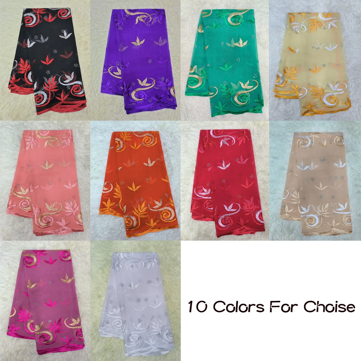 African Scarf For Women Shawl Chiffon Hallow Out Embroider Hijabs Muslim Fashion Headscarf Turkey India Shawl Arabic 205x105cm