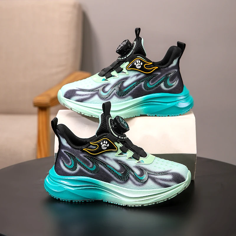 الخريف الأطفال المنشأ أحذية الأولاد حذاء رياضة موضة العلامة التجارية أطفال مدرسة حذاء رياضة كاجوال حجم 29-39 أحذية رياضية للتنس لصبي