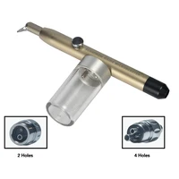 XND Dental Aluminum Oxide sandblasting gun Micro Blaster Microetcher Technician Air Polisher Surface Roughening Tool 2/4 Holes 2