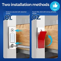 Strong Magnetic Cabinet Catches Ultra-Thin Door Magnets Stops Invisible Adhesive Drawer Magnet Catch for Kitchen Closet Closer 5