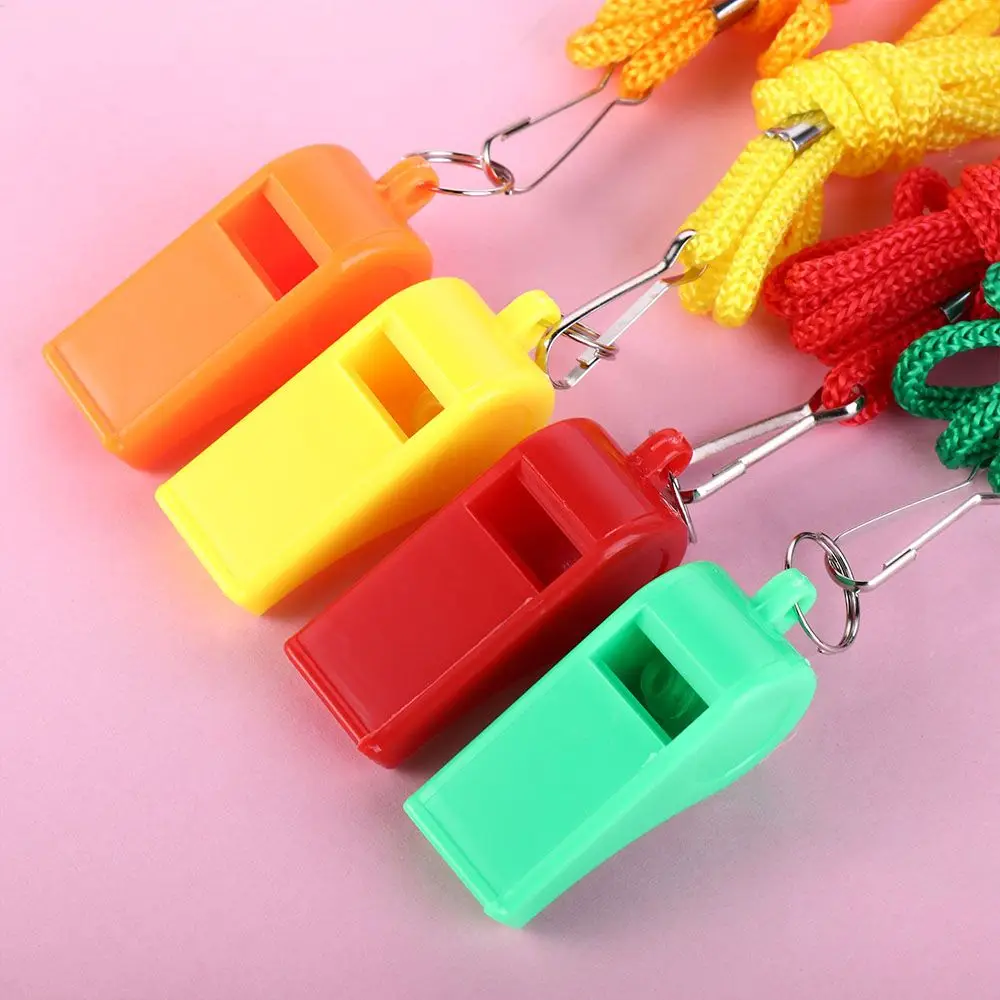 Professional Whistle Sports Football Basketball Referee Training Whistle Outdoor Survival With Lanyard Cheerleading Tool survival whistle soccer whistle sport whistle sports whistle
