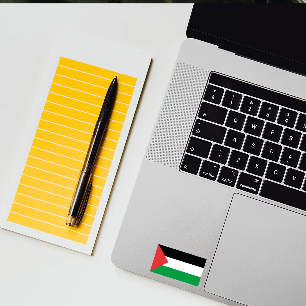 Palestinian Flag Vinyl Decals - Versatile Stickers for Cars, Windows, Motorcycles, Laptops, and More