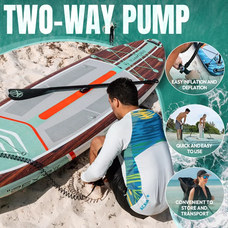 Inflatable Paddleboard | Extra Wide 2