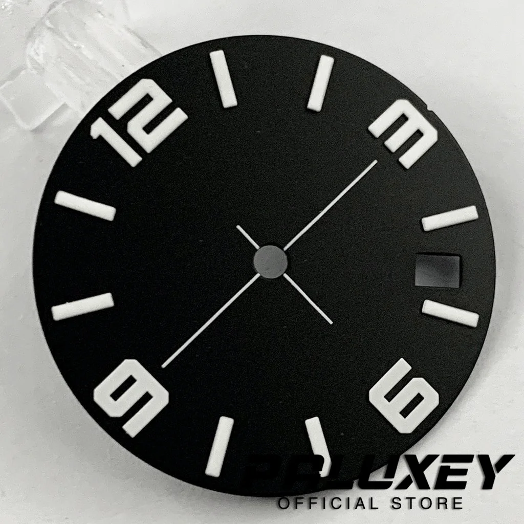 Watch Dial Accessories 28.5mm Blue Black Watch Dial NH35 For NH35A 4R35 NH70 Movement Replacement Parts