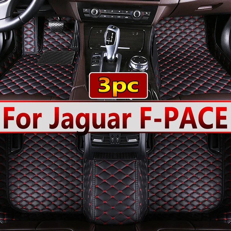 

Car Floor Mats For Jaguar F-PACE 2016 2017 2018 2019 2020 Custom Auto Foot Pads Automobile Carpet Cover Interior Accessories