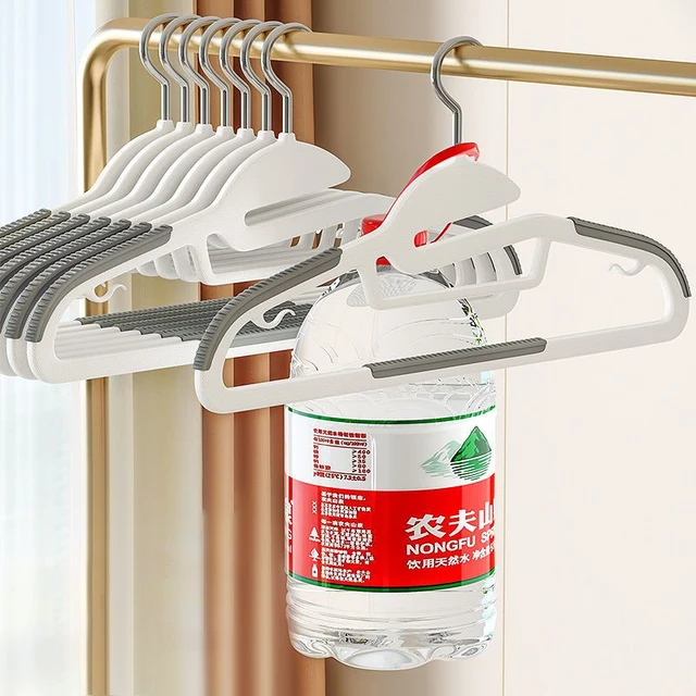 10 pezzi set appendiabiti ganci per la casa appeso antiscivolo dormitorio camera da letto speciale stoccaggio abbigliamento appeso nessuna traccia 5