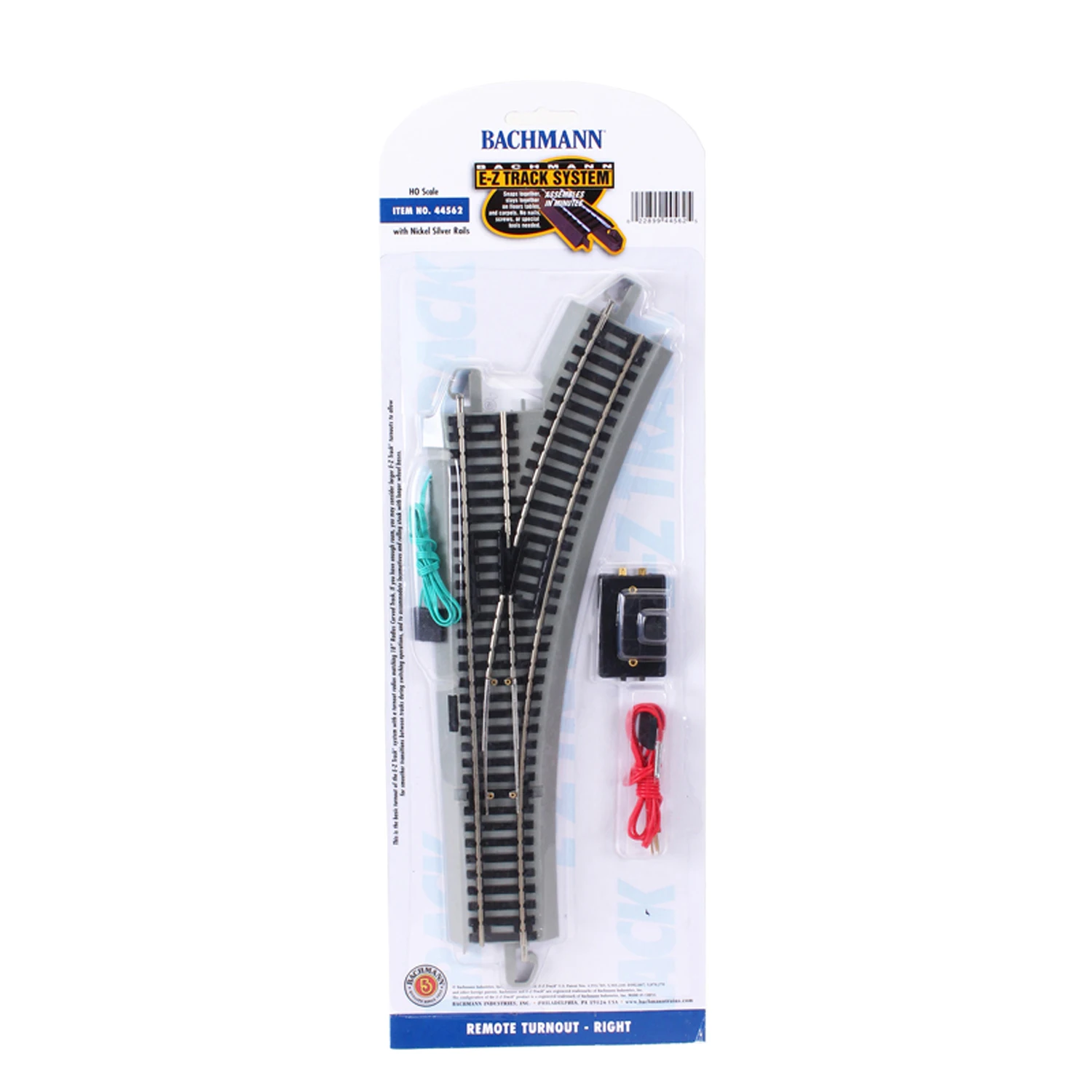 Bachmann Train Track Ho 1/87 Simulazione Di Binari Ferroviari In Metallo Modello Di Simulazione 44562 In Lega Di Nichel A Destra