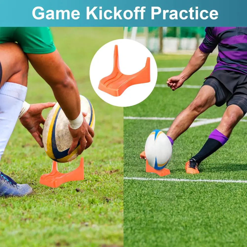 

Football Display Stand 6pcs Football Softball Display Holders High Stability Non-slip Kickoff Stands for Practice Equipment