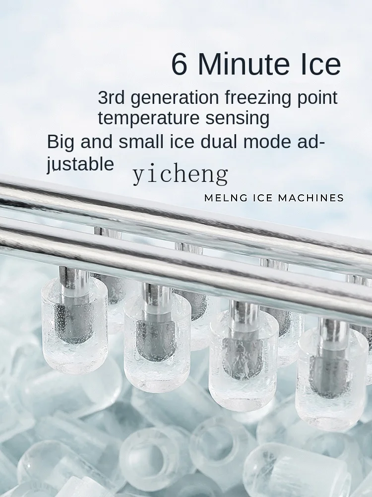 Xl110v V Ice Maker Home Use and Commercial Use Automatic Ice Cube Maker Large and Small Household Appliances