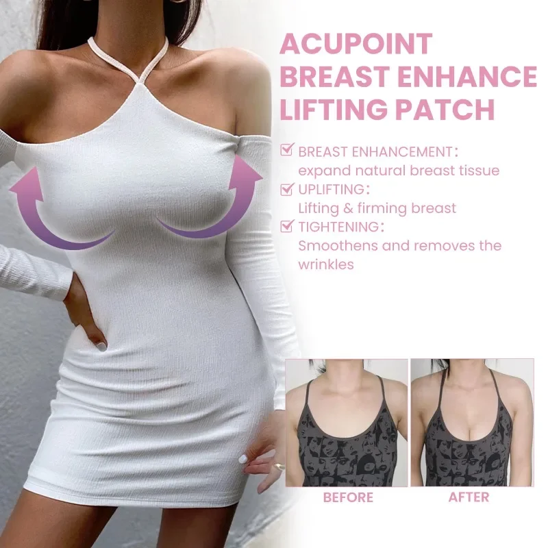 Breast Care Patch for Women's Chest Tightening Repair Massage Care Patch for Anti Sagging firming Breast Plumping Bust Pad