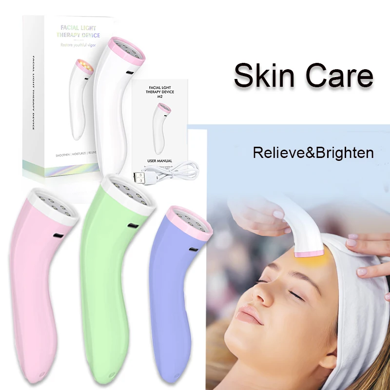 جديد RF UV الوجه Led الأحمر والأزرق حب الشباب بقعة...