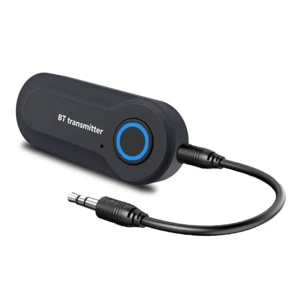 Bluetooth Transmitter Receiver Music Audio Adapter Headphones MP3 MP4 TV PC DVD Via 3.5mm Audio Cable RCA Cable