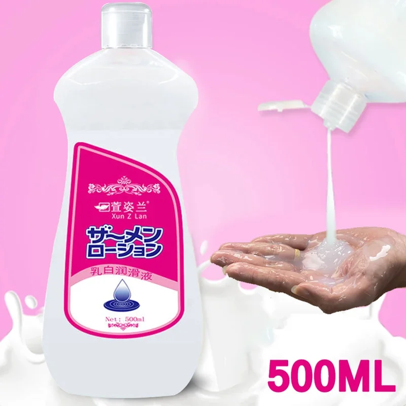 Sex Lubricant Lubricant for Men Women Sex Toys Cream Sex Viscous Lube Water Based Oil Lubricating Anal Vaginal Adult Imitation Semen Shop
