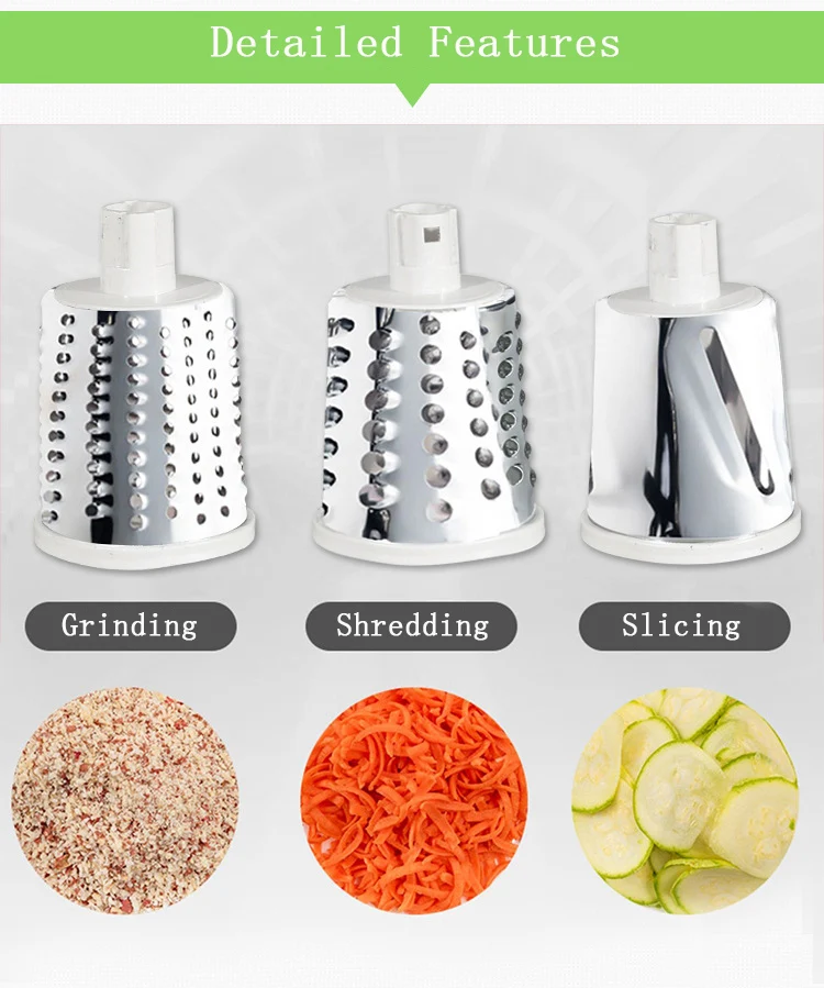 Kitchen Rubbing Mashing Garlic Grinding Roller Potato Shredder Shredder