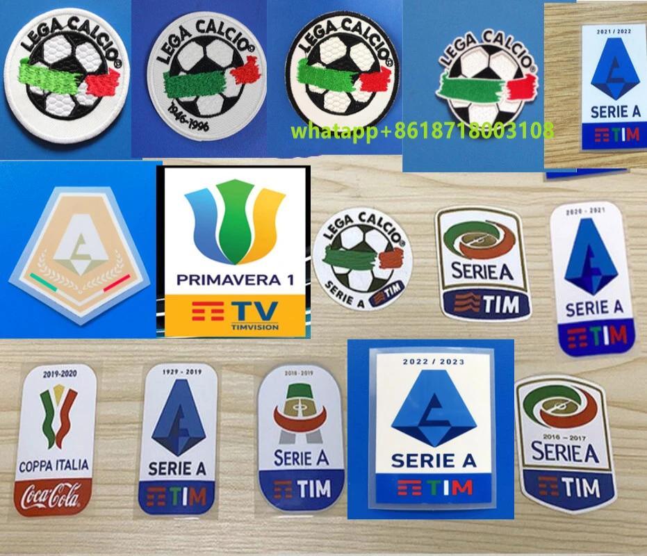 Retro 1996 2022 2023 Italian Serie A football patch League armband