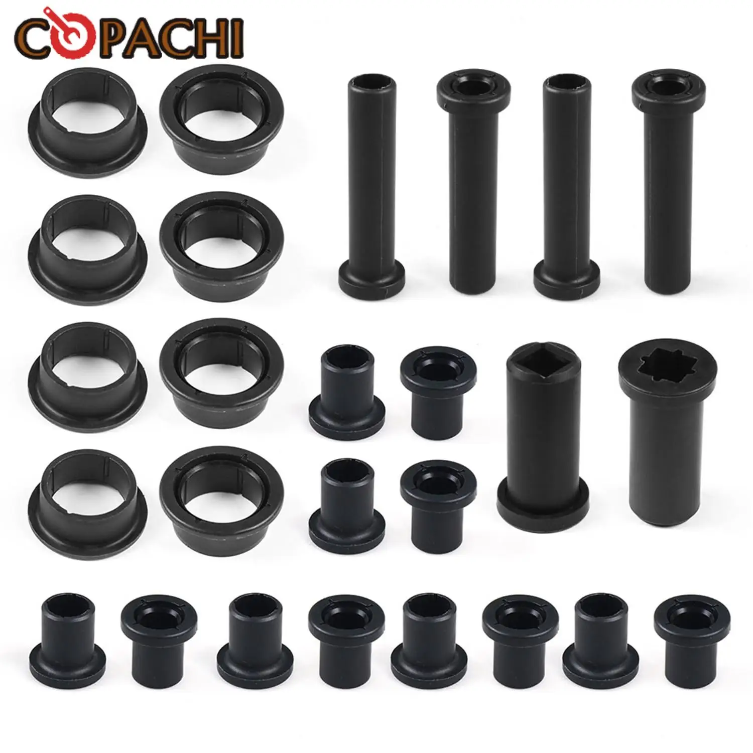 

1set Rear Suspension Bushings Arm Control Bushing Kit for Sportsman 700 4X4 Twin 2003 2004 2005 Car Accessories