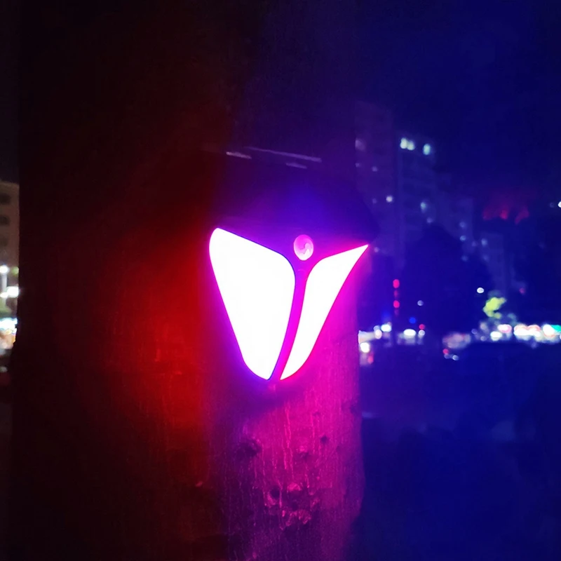 인체 감지 빛 감지 알람, 야외 경고용 방수 기능 포함