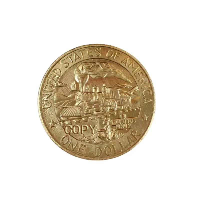 

Steam Locomotive Coin Gold Rangersfor Coins Buy Goods Worker Gift Challenge Collectibles Custom Copy