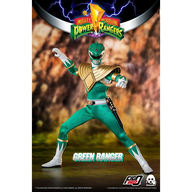 Hasbro Threezero Mighty Morphin Power Rangers: Green Ranger 1:6 Scale  Collectible 12 Inch(30Cm) Figure Original New In Stock