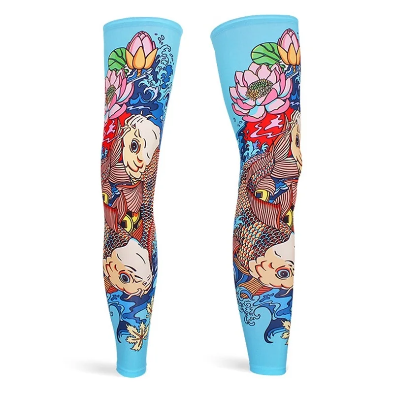 1 Pair Sports Safety Quick Dry Leg Sleeves Anti UV Basketball Legwarmers Cycling Leg Warmer Sports Leggings Running Soccer
