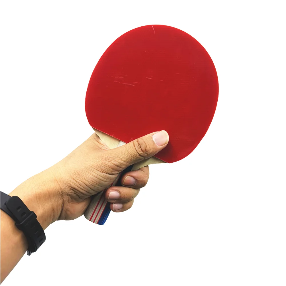 Professioneller Tischtennisschläger in Palmengröße, kleines Ping-Pong-Paddel mit Noppen aus Gummi, empfohlen von ZJK – Detail 1