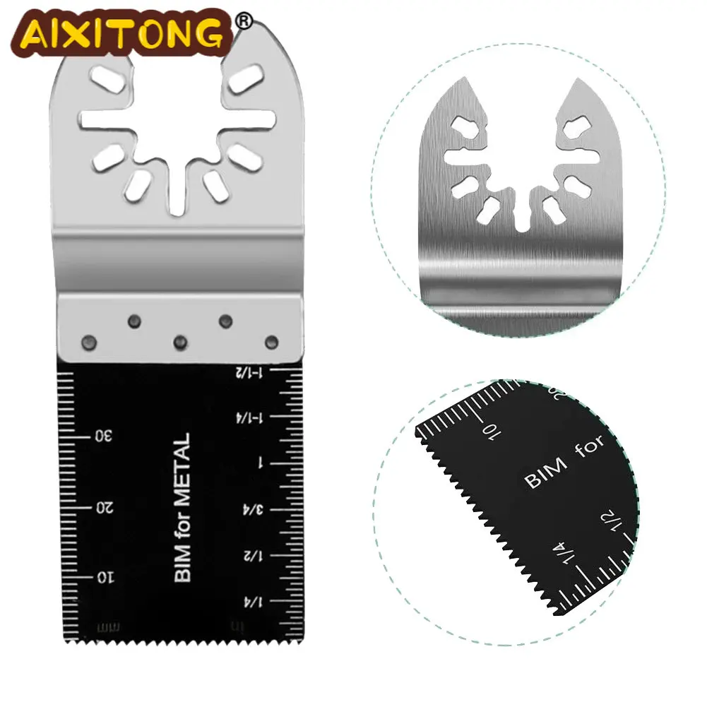 

1PC 34mm Universal Bi-metal Oscillating Multi Tool Saw Blade For Metal Wood Cutting Disc For Renovator Power Tool Accessories