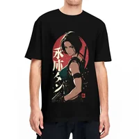 جيل عيد الحب تصميم تي شيرت الرجال الشرور المقيمين Y2K مضحك تي شيرتات قطن الشاطئ س الرقبة Harajuku تيز نمط المتضخم تيز 1