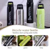 Stainless Steel Thermos Bottle Ideal for Outdoor Activities, Cycling Sports Keep Hot or Cold Easy to Carry Durable Water Bottle