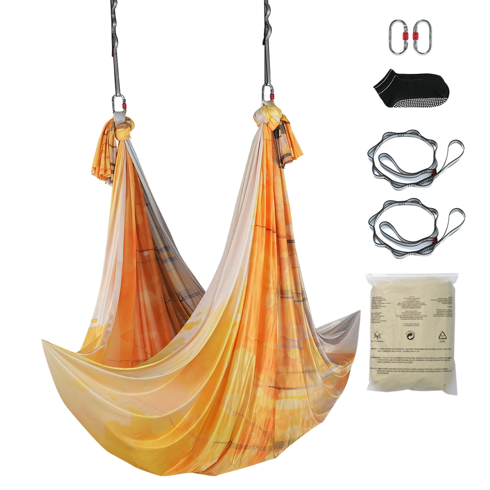 Nylon Aerial Yoga Hammock Swing for Fitness and Bodybuilding
