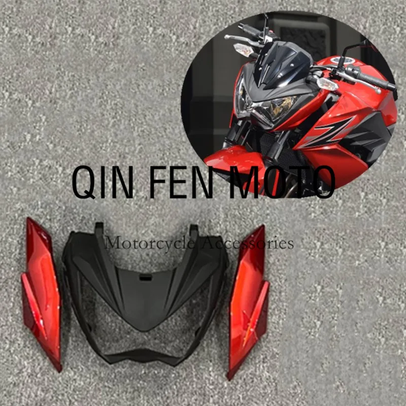 

Motorcycle Hood Kit Front Bracket Headlight Upper Side Fairing Fit For Kawasaki Z250 Z300 2013-2017